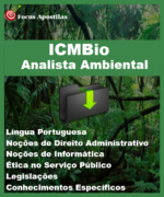 Apostila ICMBio Analista Ambiental PDF envio imediato por download 2025