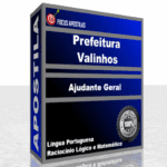 Apostila prefeitura de Valinhos Ajudante Geral PDF, concurso 2024