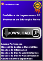 Apostila Professor de Educação Física Jaguaruana CE, concurso 2024 PDF download